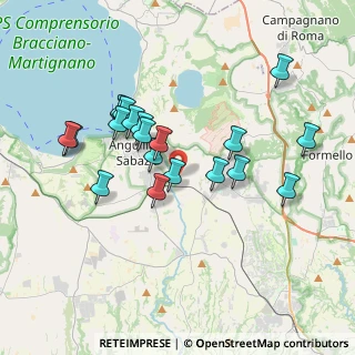 Mappa Via dei Grassi, 00061 Roma RM, Italia (3.6035)