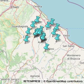 Mappa Via IV Novembre, 66041 Atessa CH, Italia (8.7345)