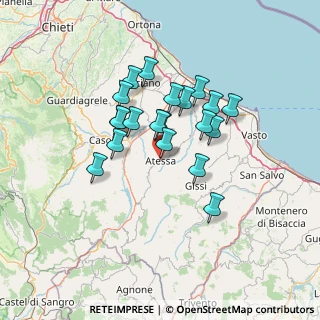 Mappa Via Vi Novembre, 66041 Atessa CH, Italia (11.542)