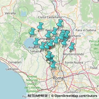 Mappa Valle Fiorenza, 00060 Formello RM, Italia (10.2305)