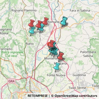 Mappa Via Edison Tommaso, 00015 Monterotondo RM, Italia (5.78421)