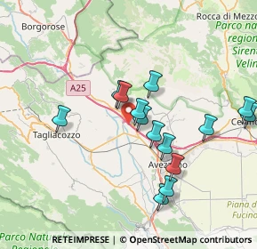 Mappa Nucleo Industriale, 67062 Magliano de' Marsi AQ, Italia (7.28714)