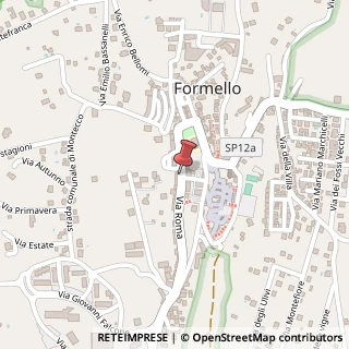 Mappa Via Roma, 20/b, 00060 Formello, Roma (Lazio)