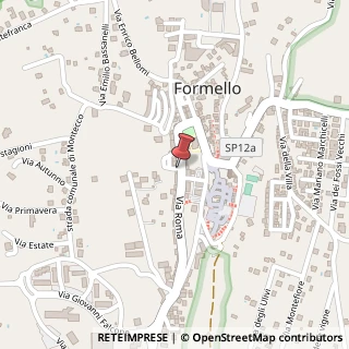 Mappa Via Roma, 42 A, 00060 Formello, Roma (Lazio)