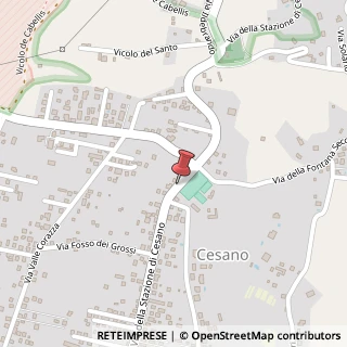 Mappa Via della Stazione di Cesano,  661, 00060 Roma, Roma (Lazio)