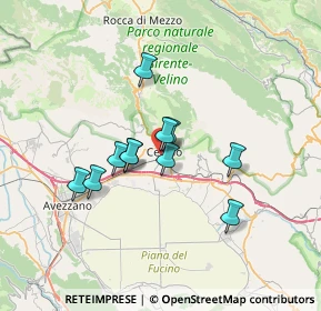 Mappa Via Masaccio, 67043 Celano AQ, Italia (5.47)