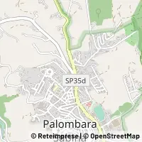 Karte Palombara Sabina