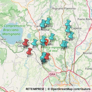 Mappa Via Pio La Torre, 00060 Formello RM, Italia (6.747)