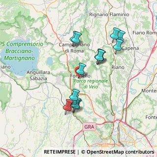 Mappa Via Pio La Torre, 00060 Formello RM, Italia (7.33714)