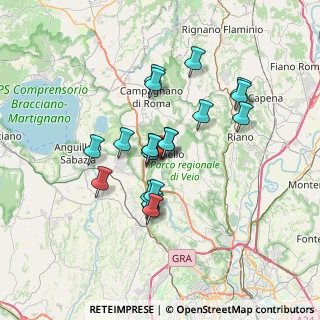 Mappa Via Pio La Torre, 00060 Formello RM, Italia (5.9915)