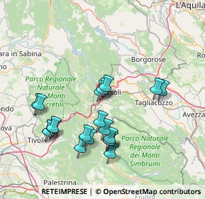 Mappa Via Maiella, 67061 Oricola AQ, Italia (15.939)