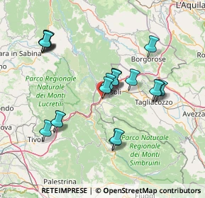 Mappa Via Maiella, 67061 Oricola AQ, Italia (15.362)