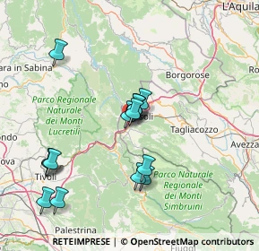 Mappa Via Maiella, 67061 Oricola AQ, Italia (14.41333)