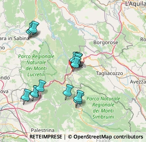 Mappa Via Maiella, 67061 Oricola AQ, Italia (14.42)