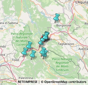 Mappa Via Maiella, 67061 Oricola AQ, Italia (8.95)