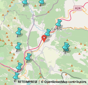 Mappa Via Maiella, 67061 Oricola AQ, Italia (6.00769)