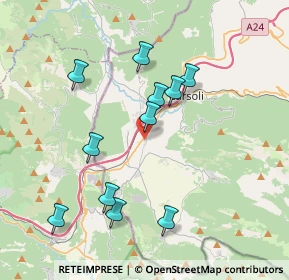 Mappa Via Maiella, 67061 Oricola AQ, Italia (3.92636)
