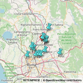 Mappa Via Antonio Pacinotti, 00015 Monterotondo RM, Italia (10.29357)