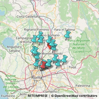 Mappa Via Albert Einstein, 00015 Monterotondo RM, Italia (12.318)