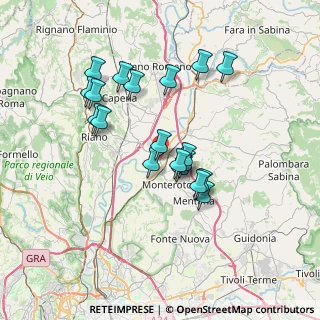 Mappa Via Albert Einstein, 00015 Monterotondo RM, Italia (6.66474)