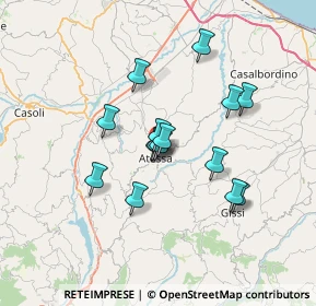 Mappa Via Ianico, 66041 Atessa CH, Italia (5.736)