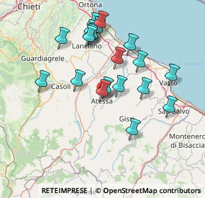 Mappa Via Ianico, 66041 Atessa CH, Italia (14.997)