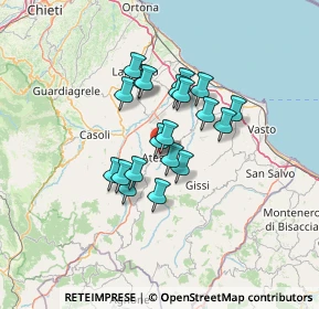 Mappa Via Ianico, 66041 Atessa CH, Italia (10.203)