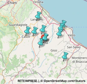 Mappa Via Ianico, 66041 Atessa CH, Italia (10.43727)