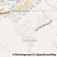Hartă Coriano