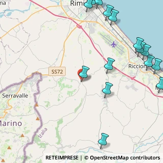 Mappa 47853 Ospedaletto RN, Italia (6.28867)