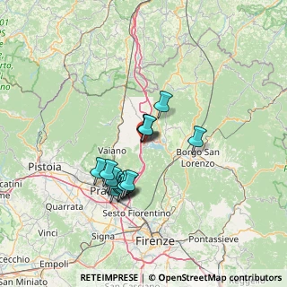 Mappa Via del Lago, 50031 Barberino di Mugello FI, Italia (11.59867)