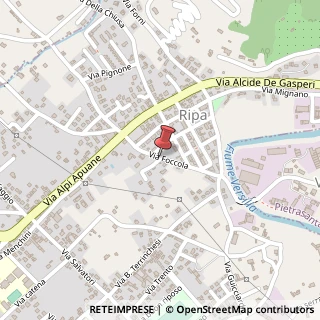 Mappa Via foccola 150/i, 55047 Seravezza, Lucca (Toscana)