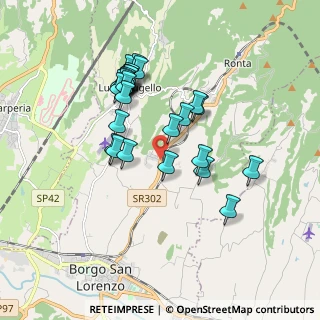 Mappa Fonda, 50032 Borgo San Lorenzo FI, Italia (1.69296)