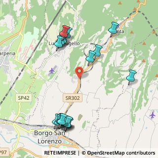 Mappa Fonda, 50032 Borgo San Lorenzo FI, Italia (2.5445)