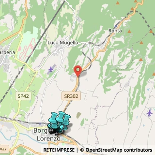 Mappa Fonda, 50032 Borgo San Lorenzo FI, Italia (3.4315)