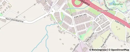 Mappa Riccione