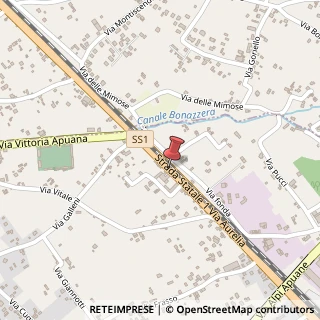 Mappa Strada Statale 1 Via Aurelia, 147, 55047 Seravezza, Lucca (Toscana)