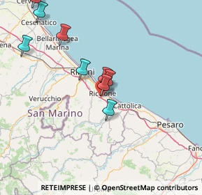 Mappa Via Enrico Berlinguer, 47838 Riccione RN, Italia (30.48143)