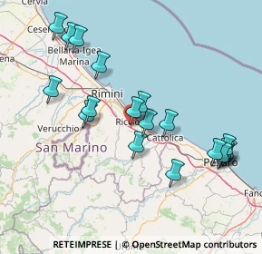 Mappa Via Enrico Berlinguer, 47838 Riccione RN, Italia (16.49789)