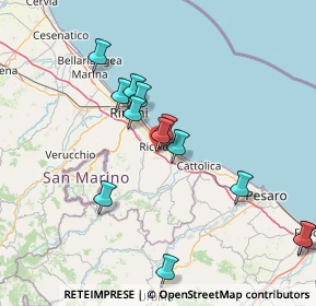 Mappa Via Enrico Berlinguer, 47838 Riccione RN, Italia (15.20462)