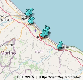 Mappa Via Enrico Berlinguer, 47838 Riccione RN, Italia (5.60071)