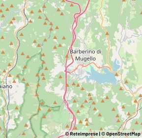 Mappa 50031 Barberino Di Mugello FI, Italia (6.3385)