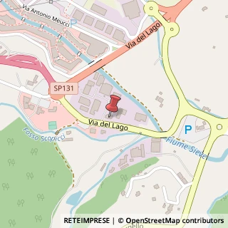 Mappa Via del Lago, 24, 50031 Barberino di Mugello, Firenze (Toscana)