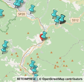 Mappa Via Madonnina, 55023 Borgo a Mozzano LU, Italia (6.4785)