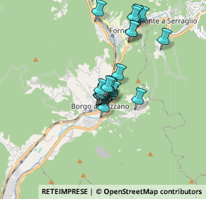 Mappa Via Madonnina, 55023 Borgo a Mozzano LU, Italia (1.2405)