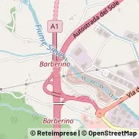 Map Barberino di Mugello