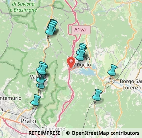 Mappa Designer Outlet, 50031 Barberino di Mugello FI, Italia (7.05789)