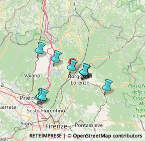 Mappa 50038 Scarperia e San Piero FI, Italia (12.01364)