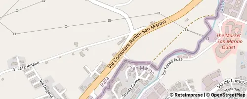 Mappa Rimini