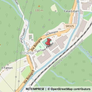 Mappa Via Coppi e Bartali, 59025 Usella PO, Italia, 59025 Cantagallo, Prato (Toscana)